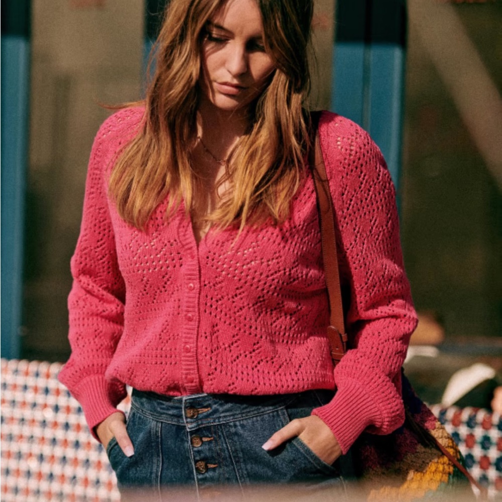 NWT Sézane capucine cardigan
